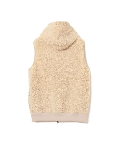 Gymphlex フードジップ ボア ボア フードジップ ベスト ベスト Ray Ray Beams レイビームス のファッション