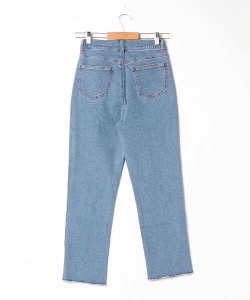 KOBE LETTUCE（コウベレタス）の「2丈ストレートデニム　低身長サイズ（デニムパンツ・レディース・オフホワイト/その他/ホワイト系その他/その他2/ブラック/ブラック系その他・M/MEDIUM/S/SMALL）」の7枚目の写真