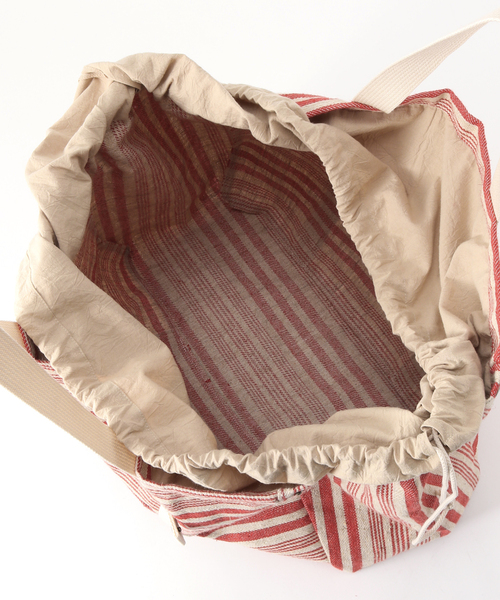 journal standard Furniture （ジャーナルスタンダードファニチャー）の「【VINTAGE FABLIC】REGISTER BAG（ショルダーバッグ・レディース・グリーン/レッド・FREE）」の11枚目の写真