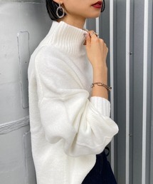 PAGEBOY | ウールMIXバックスリットプルオーバー(ニット/セーター)