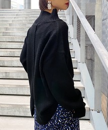 PAGEBOY | ウールMIXバックスリットプルオーバー(ニット/セーター)