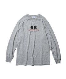 68&BROTHERS シックスティーエイトアンドブラザーズ / "1st LOGO" L/S Tee