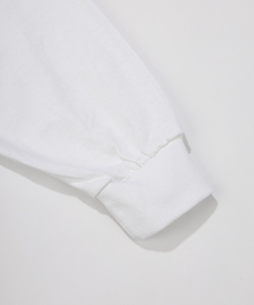 68&brothers（シックスティエイトアンドブラザーズ）の「68&BROTHERS / L/S Tee "1st LOGO"（Tシャツ/カットソー・メンズ・ホワイト/ブラック/ネイビー/グレー・MEDIUM/LARGE/X-LARGE/XX-LARGE）」の5枚目の写真