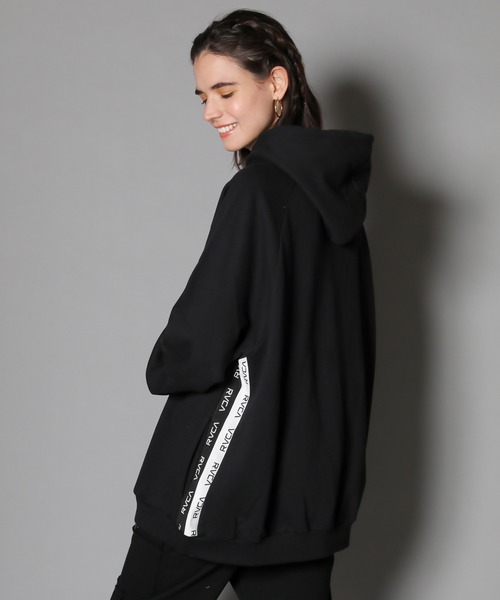 【関税込み】RVCA メンズ 2TONE JACQUARD HOODI パーカー RVCA(ルーカ)の「RVCA-2TONE JACQUARD HOODIE(パーカー