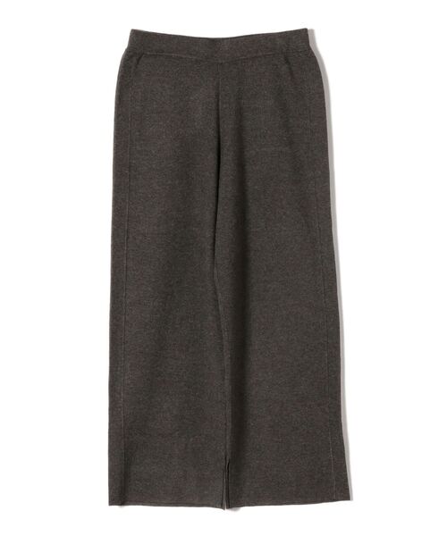 SHIPS Days(シップスデイズ)の「SHIPS Days:セミワイドニットパンツ◇(その他パンツ・レディース・ベージュ/ダークグレー・ONE SIZE)」の17枚目の写真