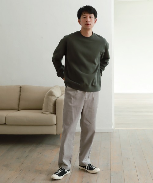 LAKOLE(ラコレ)の「14Wコールワイドパンツ / LAKOLE(その他パンツ・メンズ・ライトグリーン/ブラウン/ライトグレー・LARGE/MEDIUM/SMALL)」の4枚目の写真