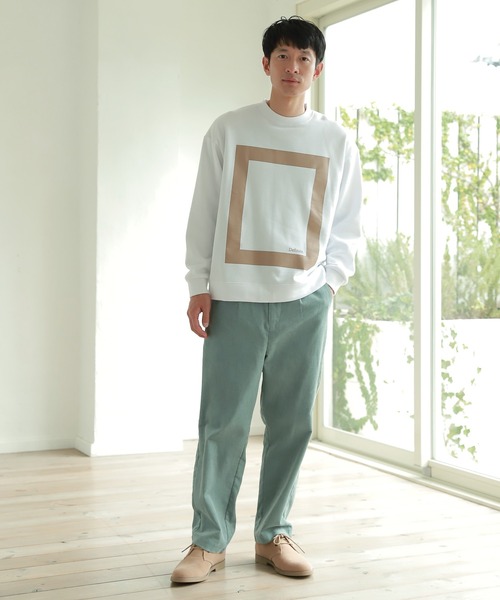 LAKOLE(ラコレ)の「14Wコールワイドパンツ / LAKOLE(その他パンツ・メンズ・ライトグリーン/ブラウン/ライトグレー・LARGE/MEDIUM/SMALL)」の5枚目の写真