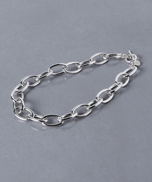 PHILIPPE AUDIBERT（フィリップ オーディベール）の「＜PHILIPPE AUDIBERT（フィリップオーディベール）＞PATXI チェーン ネックレス（ネックレス・レディース・シルバー・FREE）」の2枚目の写真