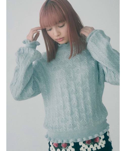 セール オーロララメニットプルオーバー ニット セーター Merry Jenny メリージェニー のファッション通販 Zozotown