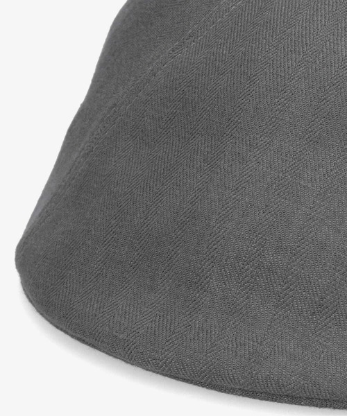 OVERRIDE（オーバーライド）の「【OVERRIDE】JAPAN LINEN HUNTING / 【オーバーライド】ジャパン　リネン　ハンチング（ハンチング/ベレー帽・メンズ・グリーン/ブルー/グレー・60cm/58cm）」の14枚目の写真