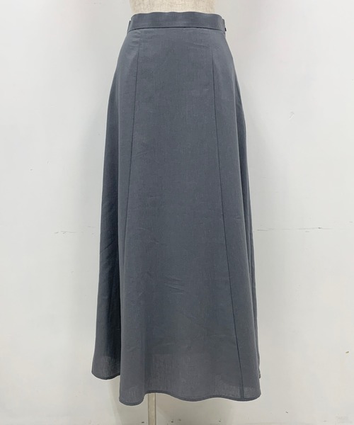 PICCIN(ピッチン)の「リネンライクフレアスカート(スカート・レディース・チャコールグレー/ベージュ・M/L)」の9枚目の写真