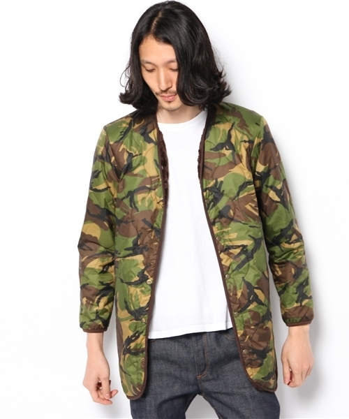 BEAMS LIGHTS Men's（ビームスライツ メンズ）の「Snugpack / リバーシブルインナーブルゾン（ブルゾン・メンズ・ベージュ/オリーブ・SMALL/MEDIUM）」の6枚目の写真