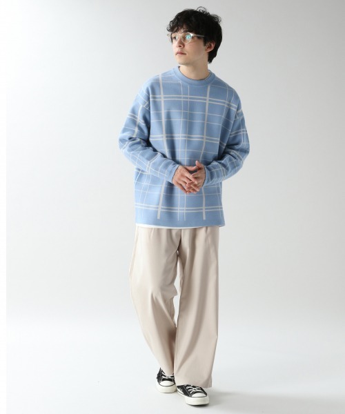 RAGEBLUE（レイジブルー）の「TRストレッチ/タックルーズワイドパンツ/926776（スラックス・メンズ・ホワイト/ブラック/グレー/グリーン・SMALL/MEDIUM/LARGE）」の7枚目の写真