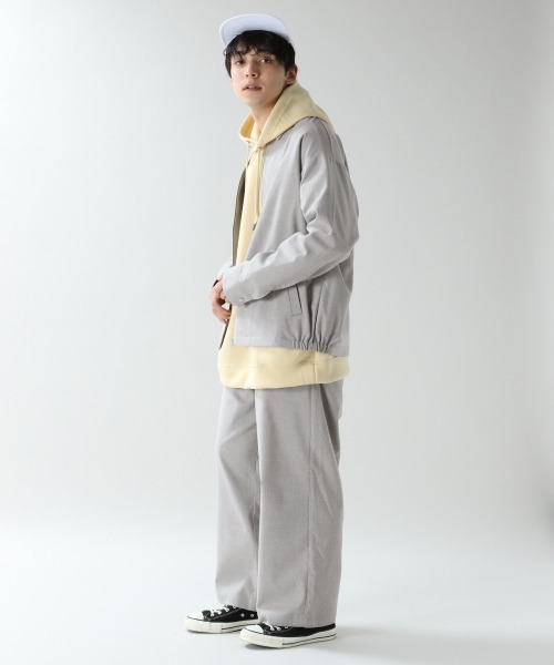 RAGEBLUE（レイジブルー）の「TRストレッチ/タックルーズワイドパンツ/926776（スラックス・メンズ・ホワイト/ブラック/グレー/グリーン・SMALL/MEDIUM/LARGE）」の13枚目の写真