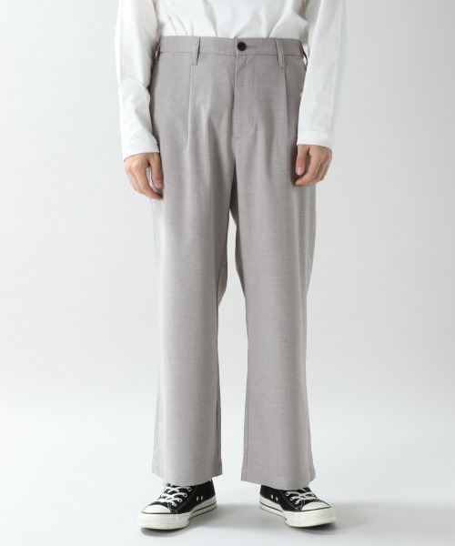 RAGEBLUE（レイジブルー）の「TRストレッチ/タックルーズワイドパンツ/926776（スラックス・メンズ・ホワイト/ブラック/グレー/グリーン・SMALL/MEDIUM/LARGE）」の16枚目の写真