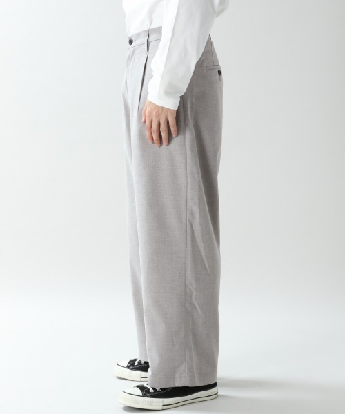 RAGEBLUE（レイジブルー）の「TRストレッチ/タックルーズワイドパンツ/926776（スラックス・メンズ・ホワイト/ブラック/グレー/グリーン・SMALL/MEDIUM/LARGE）」の17枚目の写真