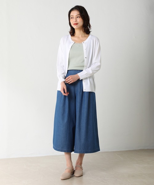 Honeys（ハニーズ）の「テレコレースキャミソール（キャミソール・レディース・ネイビー/ピンク系その他/オフホワイト/ブラック/グレイッシュベージュ/ミント/ラベンダー/モカ・M/S/L）」の17枚目の写真