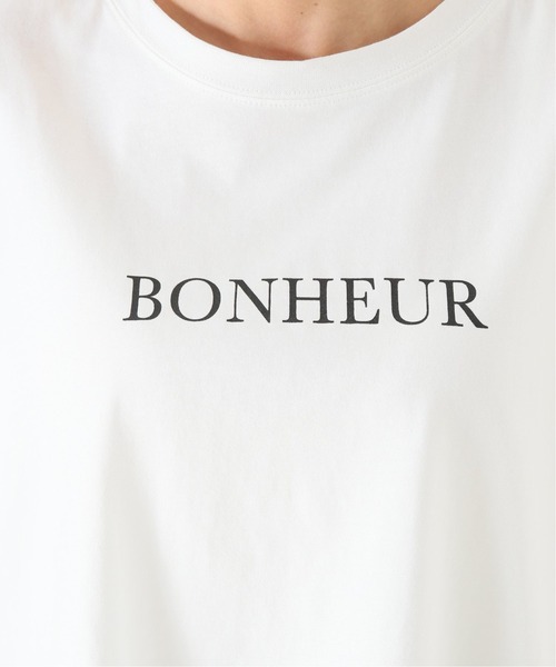 Simplicite（サンプリシテ）の「バックロゴ ロングTシャツ◆（Tシャツ/カットソー・レディース・ホワイト/ブラック/ベージュ・FREE）」の17枚目の写真