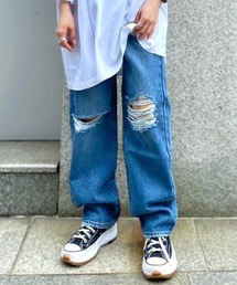 WHITELAND | WHITELAND/ホワイトランド/ダメージデニム/DAMEGE DENIM(デニムパンツ)