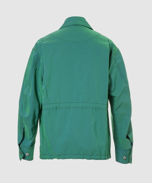 Feng Chen Wang(フェン・チェン・ワン)の「DECONSTRUCTED JACKET(その他アウター・メンズ・グリーン・MEDIUM/SMALL)」の3枚目の写真