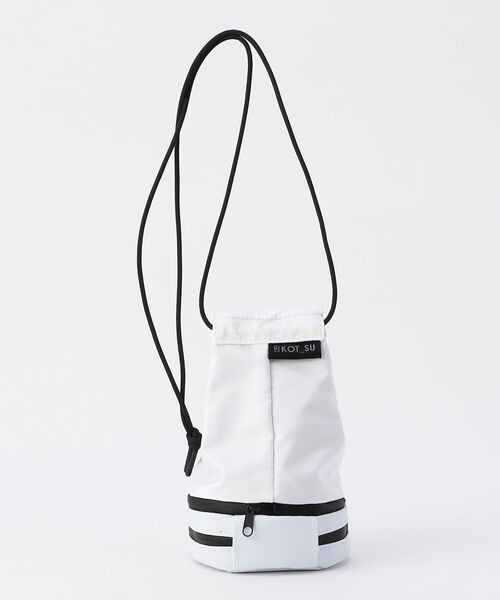 KOT_SU(コットス)の「【KOT_SU/コットス】WAFU pouch bag ポーチ バック (WA-501)(ショルダーバッグ・メンズ・ホワイト/ブラック/グレー/カーキ/イエロー/オレンジ・FREE)」の7枚目の写真