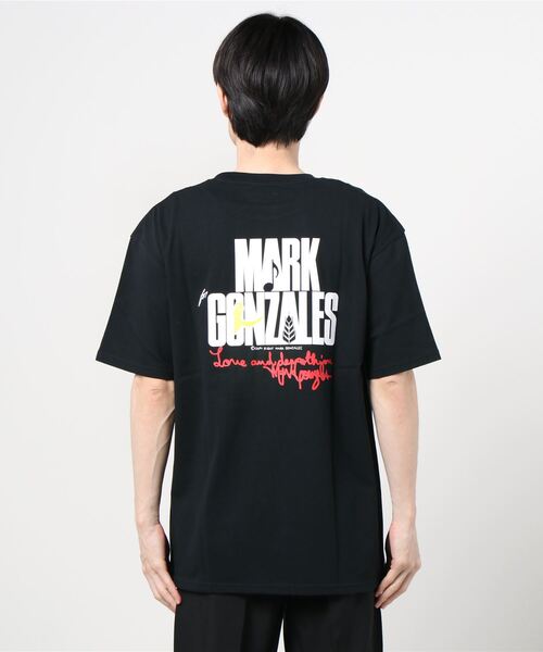 Mark Gonzales(マーク・ゴンザレス)の「【ムラサキスポーツ別注】MarkGonzales/マークゴンザレス バックプリントTシャツ MGMS029(Tシャツ/カットソー・メンズ・ホワイト/ブラック・L/M/XL)」の4枚目の写真
