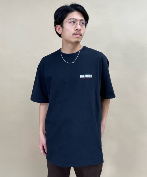 Mark Gonzales(マーク・ゴンザレス)の「【ムラサキスポーツ別注】MarkGonzales/マークゴンザレス バックプリントTシャツ MGMS029(Tシャツ/カットソー・メンズ・ホワイト/ブラック・L/M/XL)」の13枚目の写真