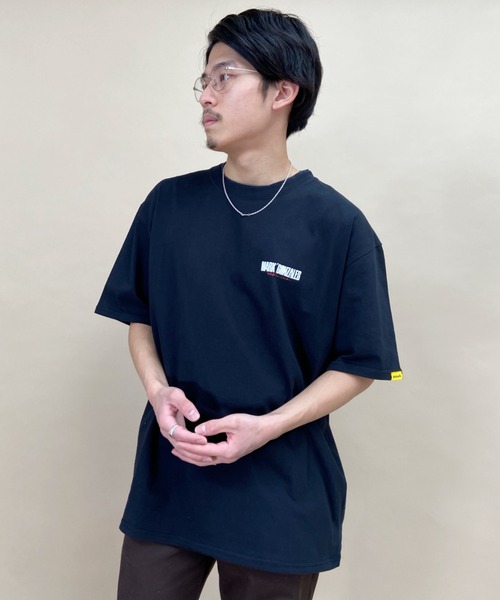 Mark Gonzales(マーク・ゴンザレス)の「【ムラサキスポーツ別注】MarkGonzales/マークゴンザレス バックプリントTシャツ MGMS029(Tシャツ/カットソー・メンズ・ホワイト/ブラック・L/M/XL)」の15枚目の写真