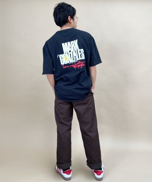 Mark Gonzales(マーク・ゴンザレス)の「【ムラサキスポーツ別注】MarkGonzales/マークゴンザレス バックプリントTシャツ MGMS029(Tシャツ/カットソー・メンズ・ホワイト/ブラック・L/M/XL)」の20枚目の写真