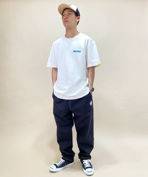 Mark Gonzales(マーク・ゴンザレス)の「【ムラサキスポーツ別注】MarkGonzales/マークゴンザレス バックプリントTシャツ MGMS029(Tシャツ/カットソー・メンズ・ホワイト/ブラック・L/M/XL)」の9枚目の写真