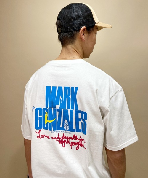 Mark Gonzales(マーク・ゴンザレス)の「【ムラサキスポーツ別注】MarkGonzales/マークゴンザレス バックプリントTシャツ MGMS029(Tシャツ/カットソー・メンズ・ホワイト/ブラック・L/M/XL)」の12枚目の写真