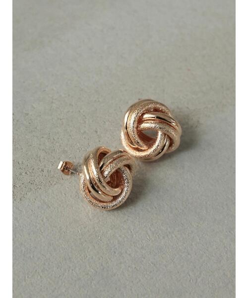 AMERICAN HOLIC（アメリカンホリック）の「アンティーク風メタルピアス　＊（ピアス（両耳用）・レディース・シルバー/ゴールド・FREE）」の4枚目の写真