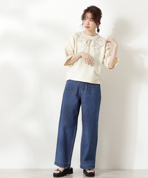N.（N. Natural Beauty Basic）（エヌエヌナチュラルビューティーベーシック）の「【S Size Line】◆マリンデニム（デニムパンツ・レディース・ブルー/ナチュラル・SMALL/MEDIUM）」の11枚目の写真