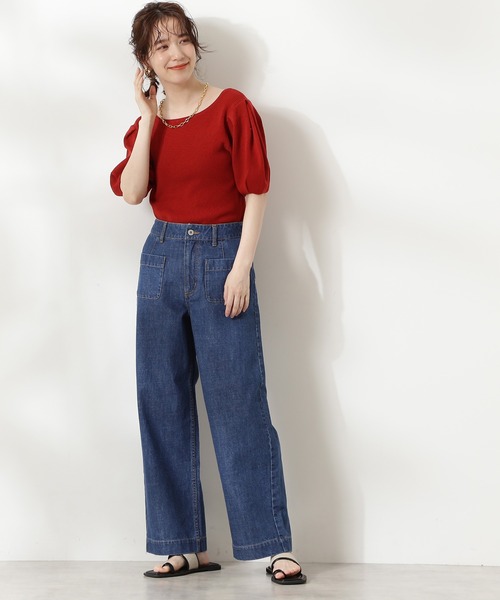 N.（N. Natural Beauty Basic）（エヌエヌナチュラルビューティーベーシック）の「【S Size Line】◆マリンデニム（デニムパンツ・レディース・ブルー/ナチュラル・SMALL/MEDIUM）」の12枚目の写真