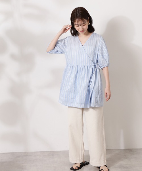 N.（N. Natural Beauty Basic）（エヌエヌナチュラルビューティーベーシック）の「【S Size Line】◆マリンデニム（デニムパンツ・レディース・ブルー/ナチュラル・SMALL/MEDIUM）」の14枚目の写真