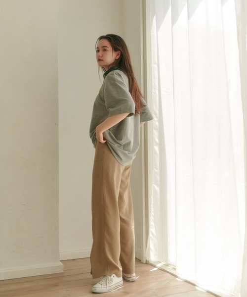 TINA：JOJUN（ティーナジョジュン）の「ユニセックスポロシャツ TINA：JOJUN（Tシャツ/カットソー・レディース・ベージュ/グレー/ネイビー・M）」の10枚目の写真