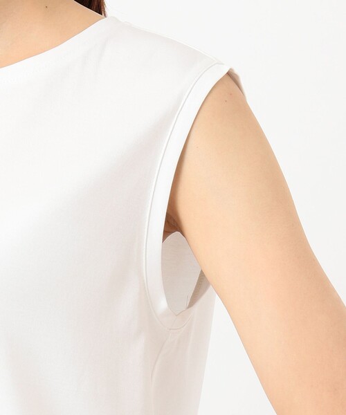 J.PRESS(ジェイプレス)の「【洗える】レイヤード ツインセット(Tシャツ/カットソー・レディース・ベージュ系/ピンク系/スモーキーグリーン系・T15/T13)」の19枚目の写真