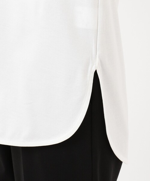 J.PRESS(ジェイプレス)の「【洗える】レイヤード ツインセット(Tシャツ/カットソー・レディース・ベージュ系/ピンク系/スモーキーグリーン系・T15/T13)」の20枚目の写真