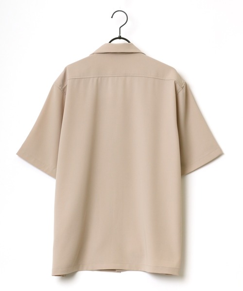 BEN DAVIS(ベンデイビス)の「BEN DAVIS/ベンデイビス ビッグシルエット ワンポイント ミニゴリラ刺繍 オープンカラーシャツ(シャツ/ブラウス・メンズ・ベージュ/オレンジ/ライトグリーン/エメラルド・M/L)」の11枚目の写真