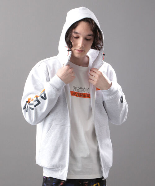 AVIREX(アヴィレックス)の「【AVIREX FLYER’S】パーカー スウェット / LS PARKA SWEAT AF / アヴィレックス / AVIREX(パーカー・メンズ・ライトグレー/ブラック/オリーブ/オレンジ・MEDIUM/LARGE/X-LARGE/XX-LARGE)」の20枚目の写真