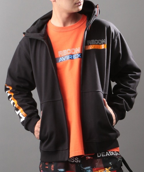 AVIREX(アヴィレックス)の「【AVIREX FLYER’S】パーカー スウェット / LS PARKA SWEAT AF / アヴィレックス / AVIREX(パーカー・メンズ・ライトグレー/ブラック/オリーブ/オレンジ・MEDIUM/LARGE/X-LARGE/XX-LARGE)」の5枚目の写真