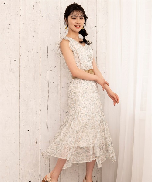 WILLSELECTION（ウィルセレクション）の「オリジナルペイズリータックフリルブラウス（シャツ/ブラウス・レディース・ミント/ラベンダー・MEDIUM）」の12枚目の写真