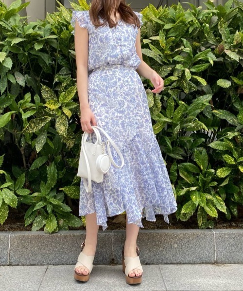 WILLSELECTION（ウィルセレクション）の「オリジナルペイズリータックフリルブラウス（シャツ/ブラウス・レディース・ミント/ラベンダー・MEDIUM）」の20枚目の写真