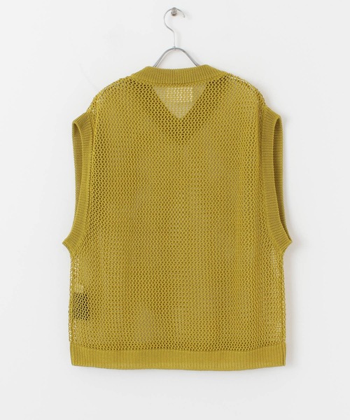 URBAN RESEARCH(アーバンリサーチ)の「URBAN RESEARCH iD メッシュVネックニットベスト(ベスト・メンズ・ブルー系その他/イエロー/ブラック・FREE)」の17枚目の写真