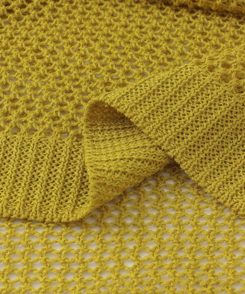 URBAN RESEARCH(アーバンリサーチ)の「URBAN RESEARCH iD メッシュVネックニットベスト(ベスト・メンズ・ブルー系その他/イエロー/ブラック・FREE)」の18枚目の写真