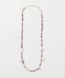 WEGO | WEGO/フラワーパールミックスネックレス(ネックレス)