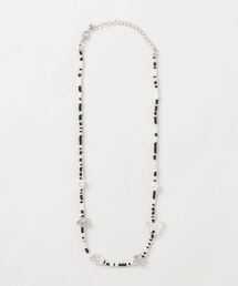 WEGO | WEGO/フラワーパールミックスネックレス(ネックレス)