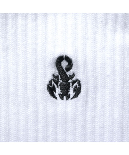 SOPHNET.(ソフネット)の「SCORPION SOCKS(ソックス/靴下・メンズ・ホワイト/ピンク/ベージュ/ブラック/パープル・LARGE/MEDIUM)」の9枚目の写真