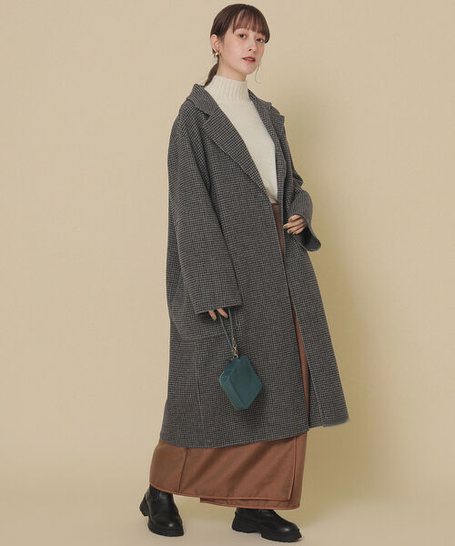 Ray BEAMS(レイビームス)の「Ray BEAMS / バルーン スリーブ タートルネック ニット(ニット/セーター・レディース・オフホワイト/グリーン系その他2/パープル系その他2・ONE SIZE)」の12枚目の写真