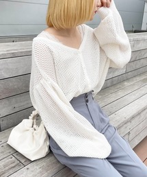apres jour | ショートメッシュカーデ【ZOZOTOWN限定アイテム】(カーディガン/ボレロ)